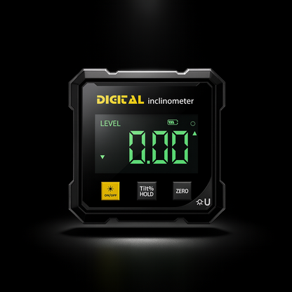 MetricLuxe™- Digital Angle Finder 2.0 Magnetic Precision Leveling Inclinometer
